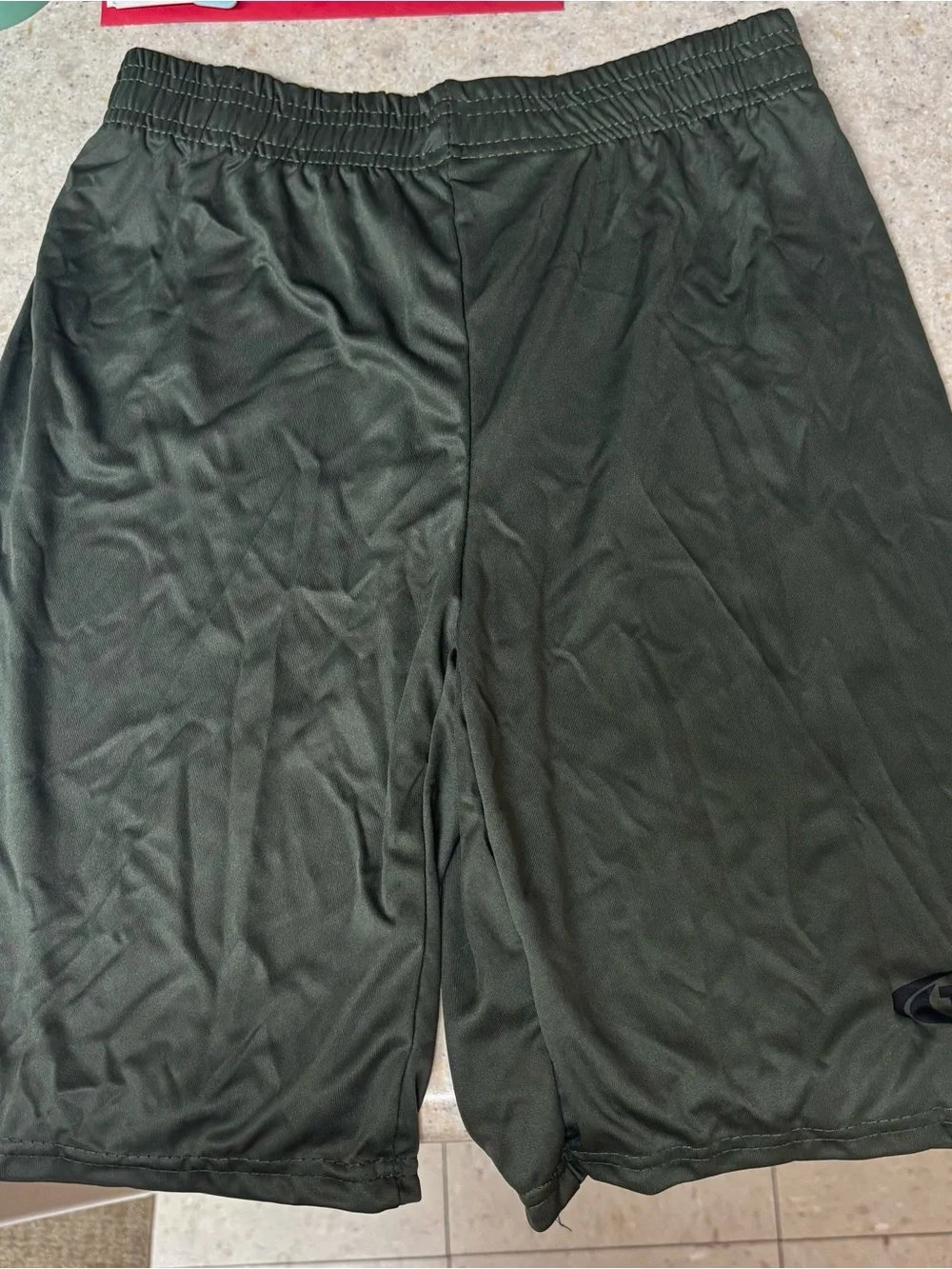 TKO Gray Athletic Shorts with Elastic Waistband